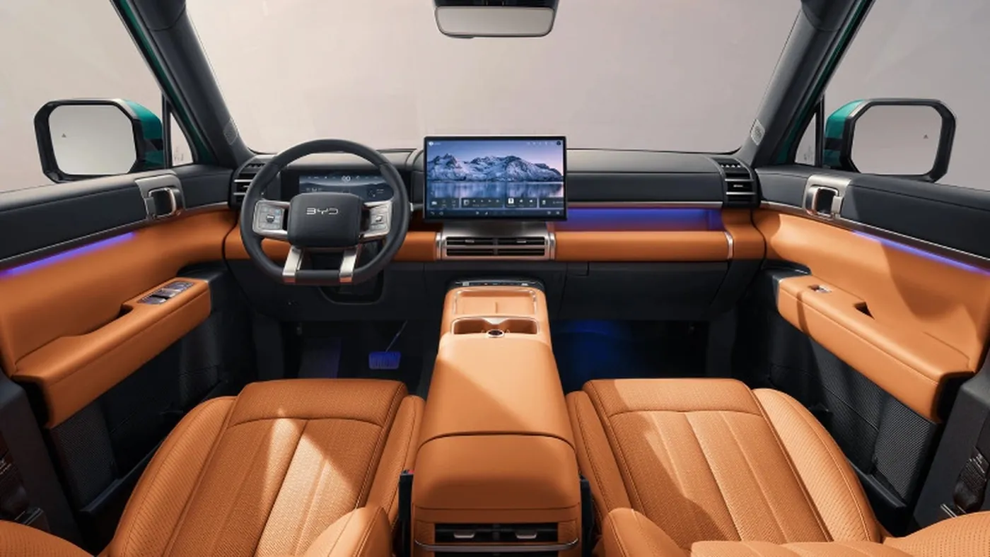 BYD Ti7 interior